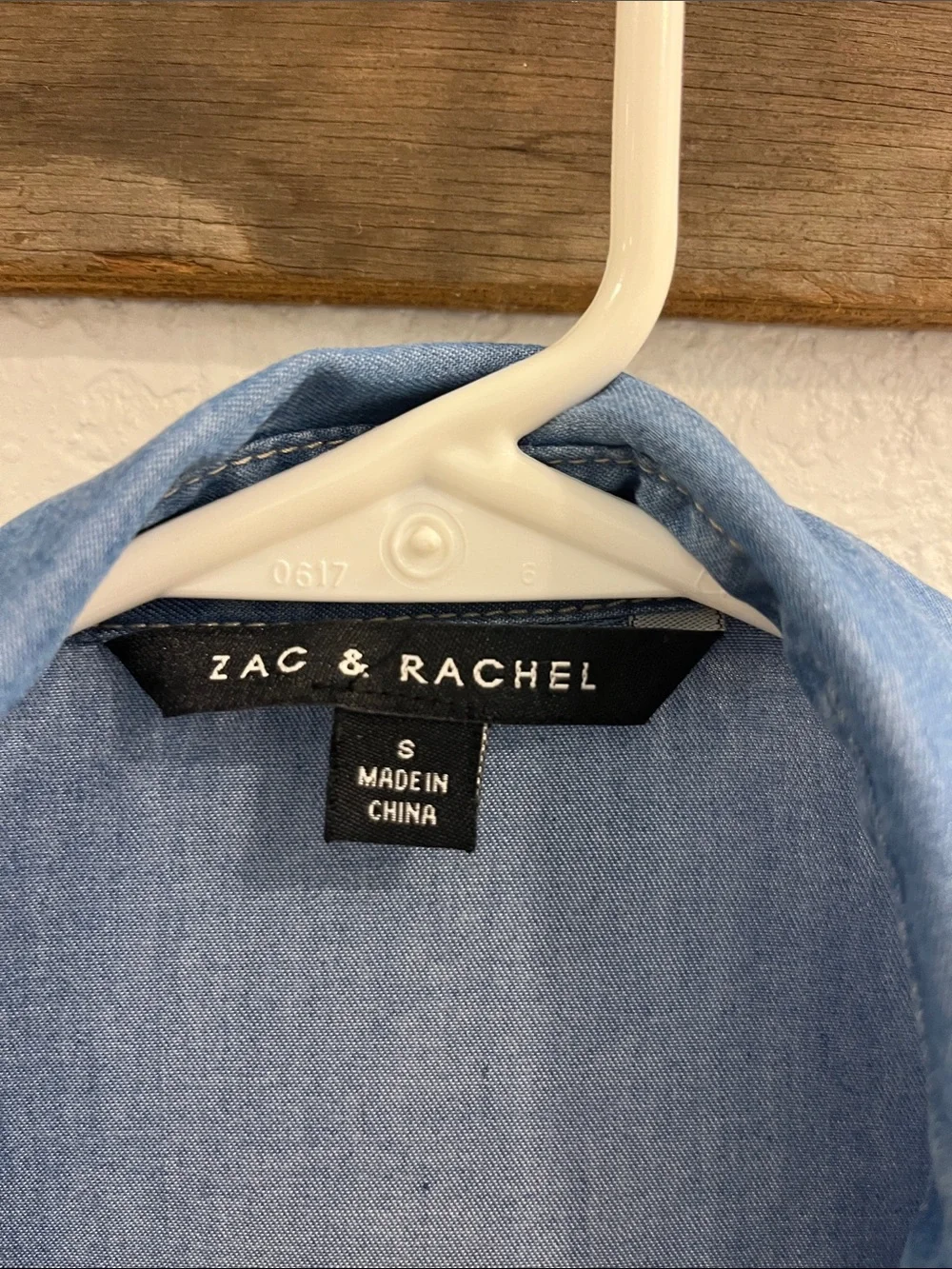 Zac & Rachel Light Blue Shirt - Picture 2 of 3